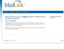 Tablet Screenshot of medlink.net